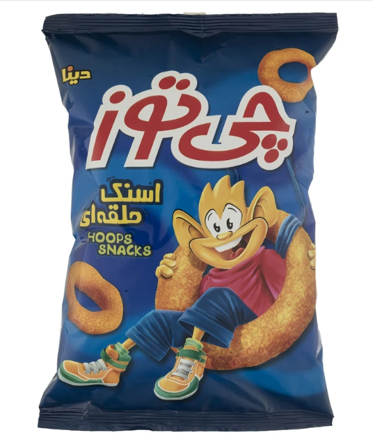 11 اسنک حلقه ای چی توز - 95 گرم