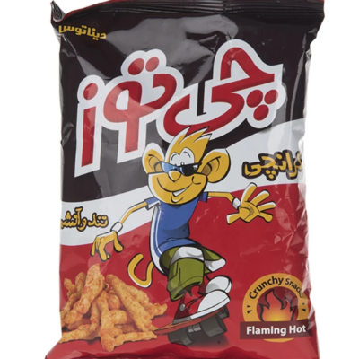 اسنک چی توز تند و آتشین